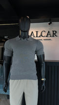 Camisa polo gris