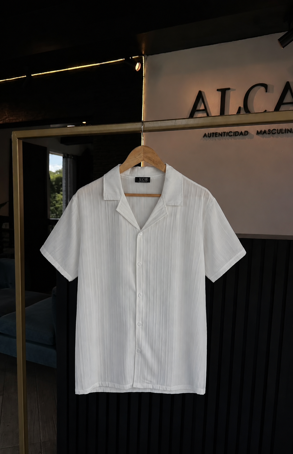 camisa Mónaco blanca
